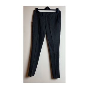 RACHEL MARA GREY LIGHTWEIGHT WOOL SLACKS